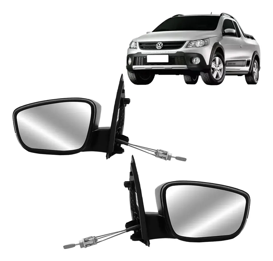 Retrovisor Saveiro G5 2009 2010 2011 2012 Manual (valor por unidad)