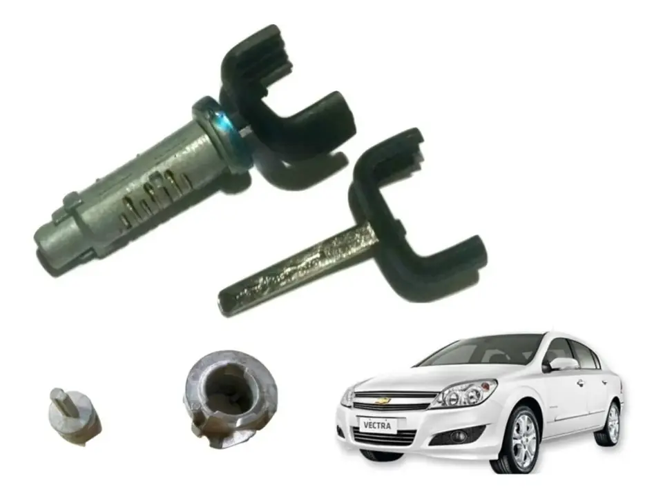 Kit de reparación de cilindro de encendido Vectra Nuevo 2006 a 2012 Gt Gtx Elite - Con kit excéntrico de bloqueo de dirección + pasador