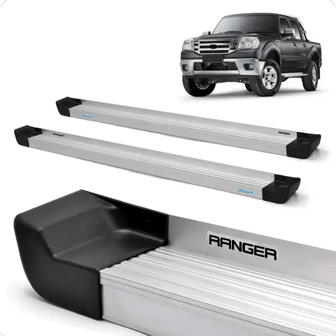 Par Estribo Ranger Cabine Dupla 2002 2003