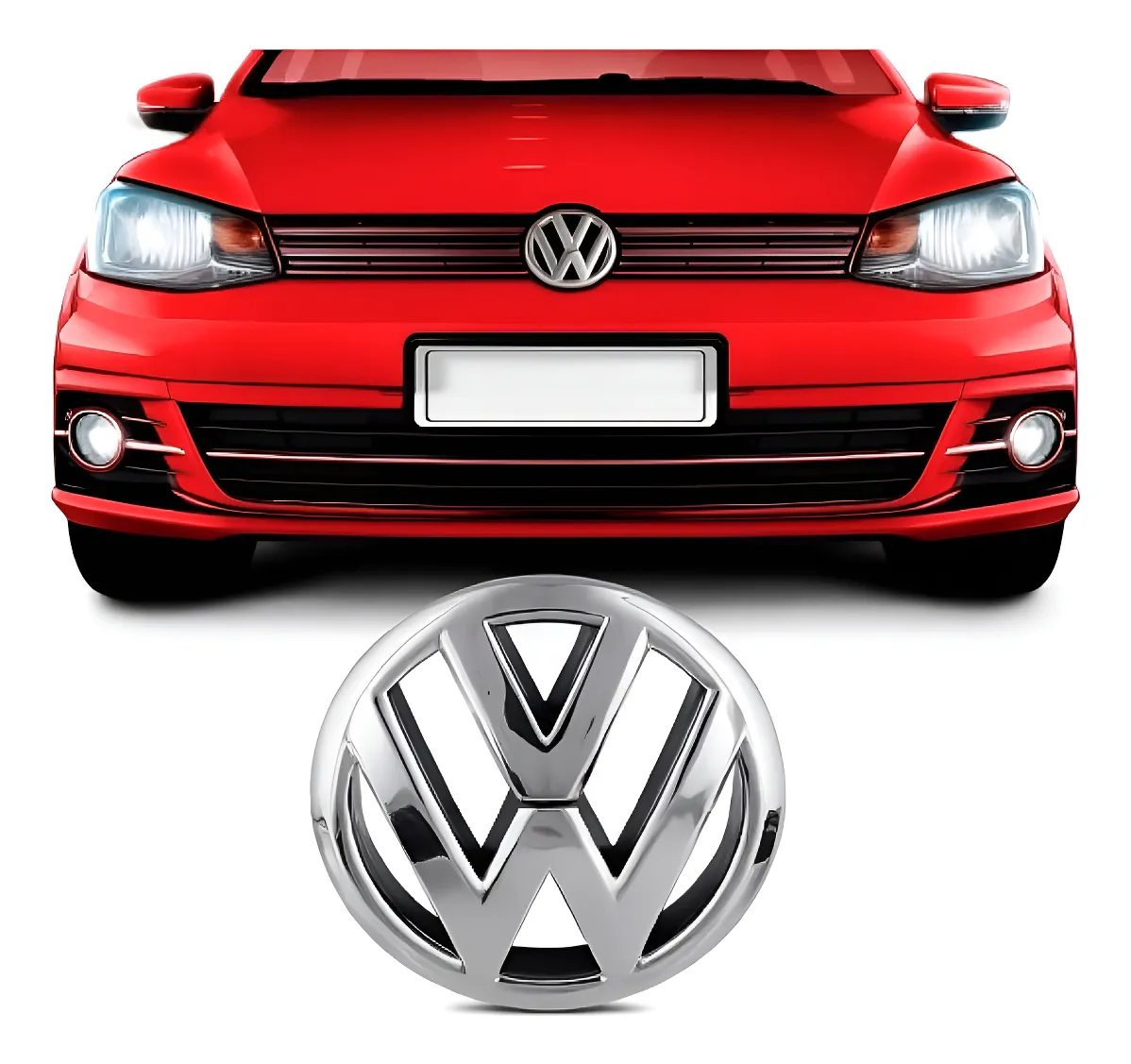Emblema Vw Gol Saveiro Voyage Parrilla Delantera