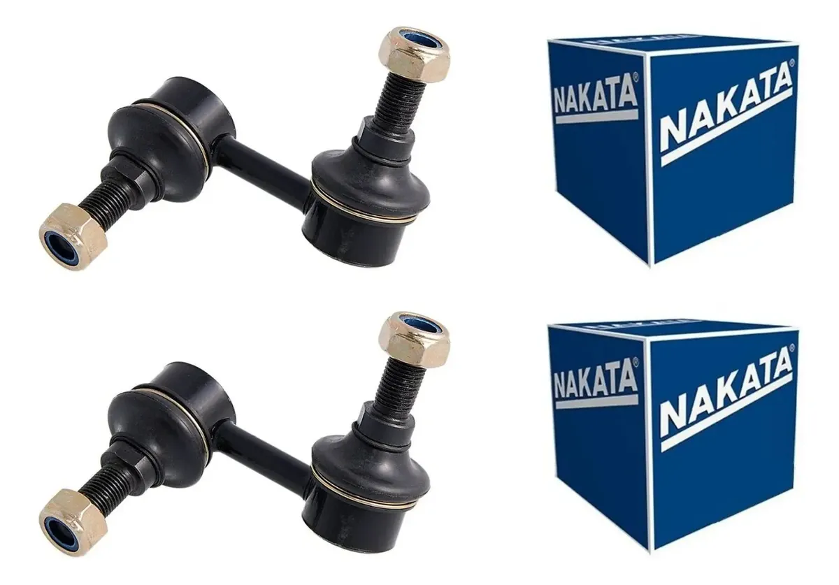 Par de bieletas estabilizadoras delanteras para L200 Triton 2007 a 2017 Nakata