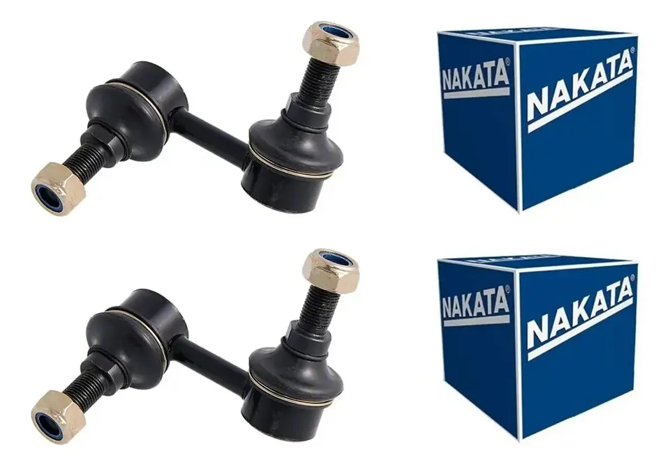 Par de bieletas estabilizadoras delanteras para L200 Triton 2007 a 2017 Nakata