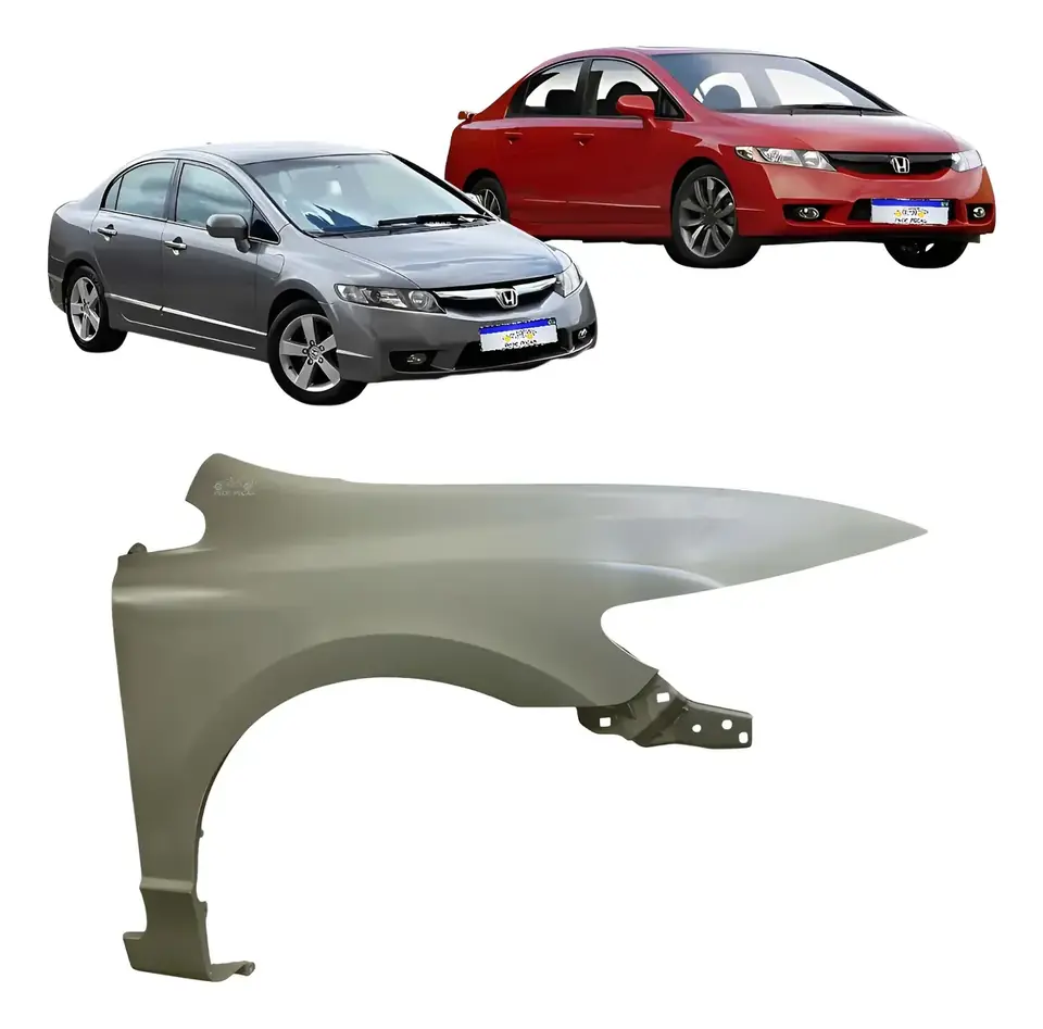 Guardabarros delantero derecho para Honda Civic (2006–2011) – Sin orificio