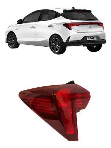 Piloto Trasero Hb20 Hatch 2023 2024 2025 Sin Led
