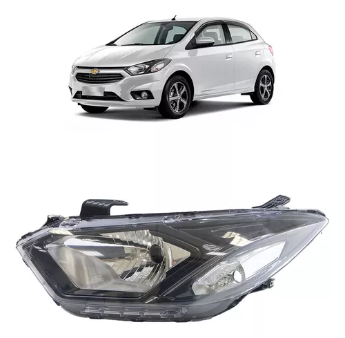 Faro Delantero Onix 2017 2018 2019 Led Máscara Negra (precio unitario) derecho/izquierdo