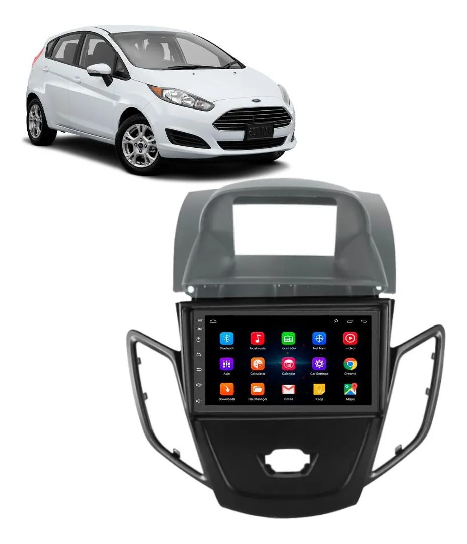 Kit Multimedia Android Fiesta 2012 A 2018 Gps Tv Online Bt
