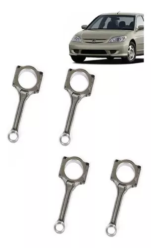 4 Honda Civic 1.7 2002 2003 2004 2005 2006 2007 Biela del motor