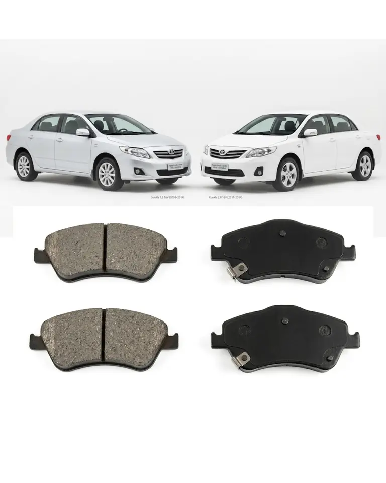 Juego de pastillas de freno delanteras — Toyota Corolla (modelos 2008-2014)