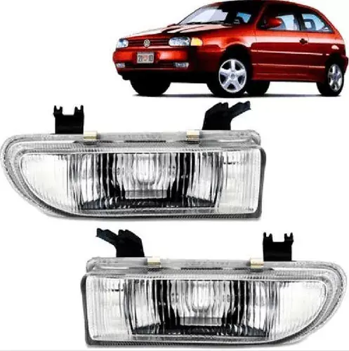 Par De Faros Delanteros Gol Parati Saveiro G2 Esféricos 95/96/97/98/99