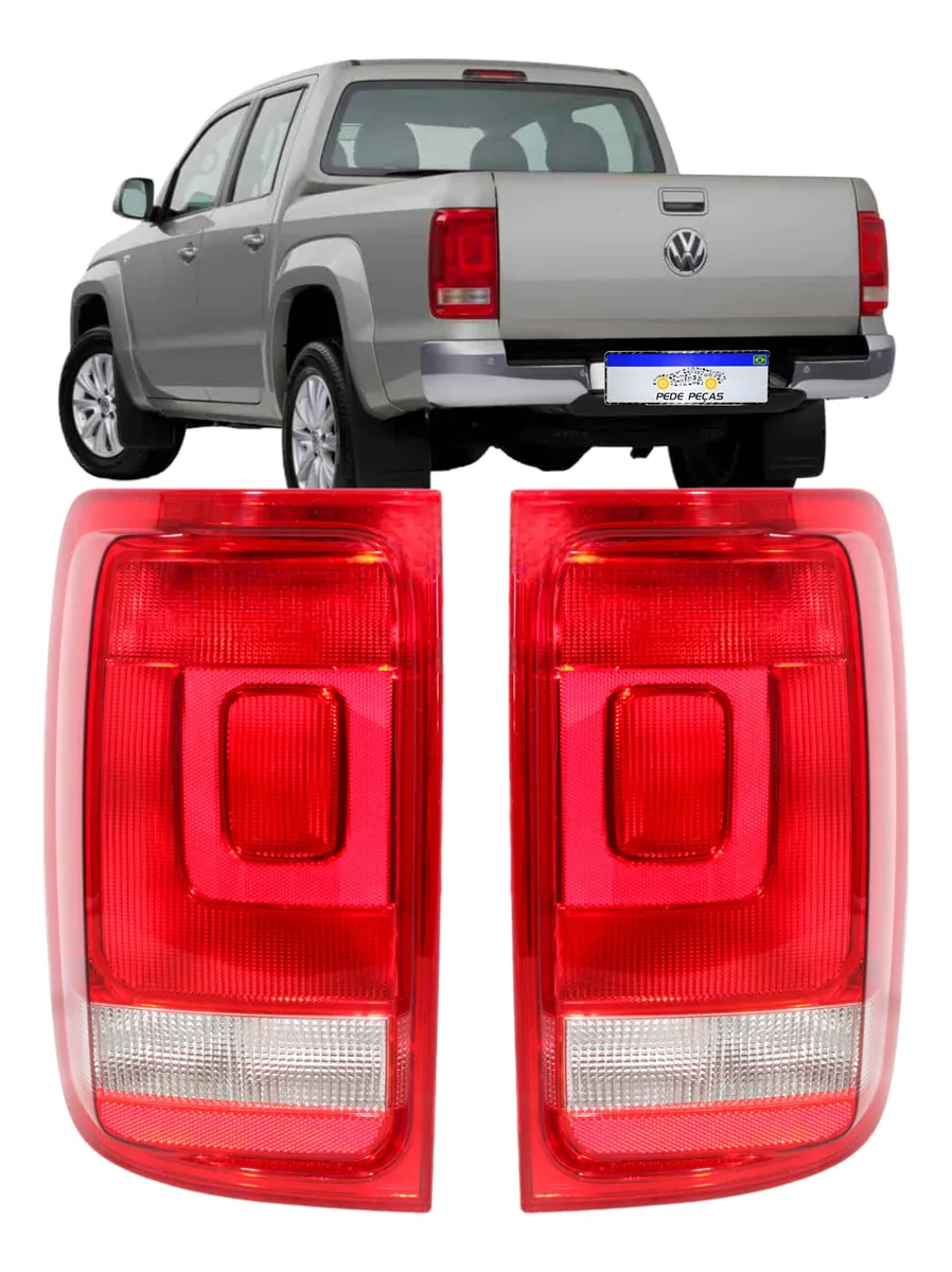 Farol Trasero Vw Amarok 2010 2011 2012 2013 2014 A 24 Bicolor