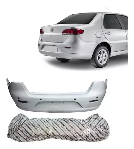 Paragolpes Trasero Fiat Siena Fase 2008 2017 Mopar