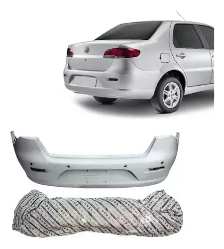 Paragolpes Trasero Fiat Siena Fase 2008 2017 Mopar