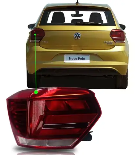 Luces traseras Polo 2018 2019 2020 2021 Valeo Original (precio unitario) derecho/izquierdo
