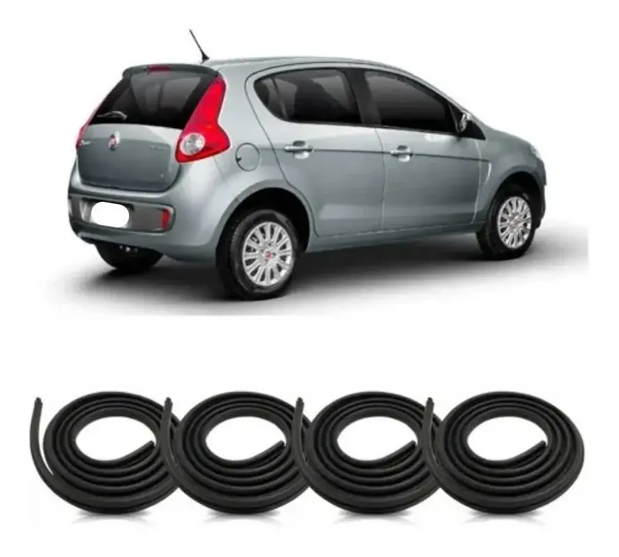 Junta de goma para puerta Fiat Palio Atractive (4 piezas)