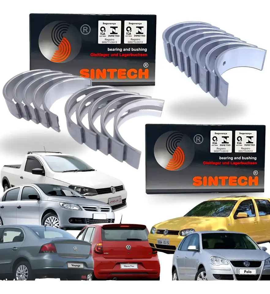 Kit Metales Biela Y  Bancada Vw Gol Fox Voyage 1.6 8v Ea111