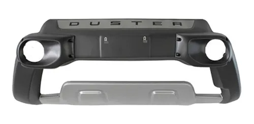 Parachoques marrón con orificio para faros antiniebla del Renault Duster Oroch 2019