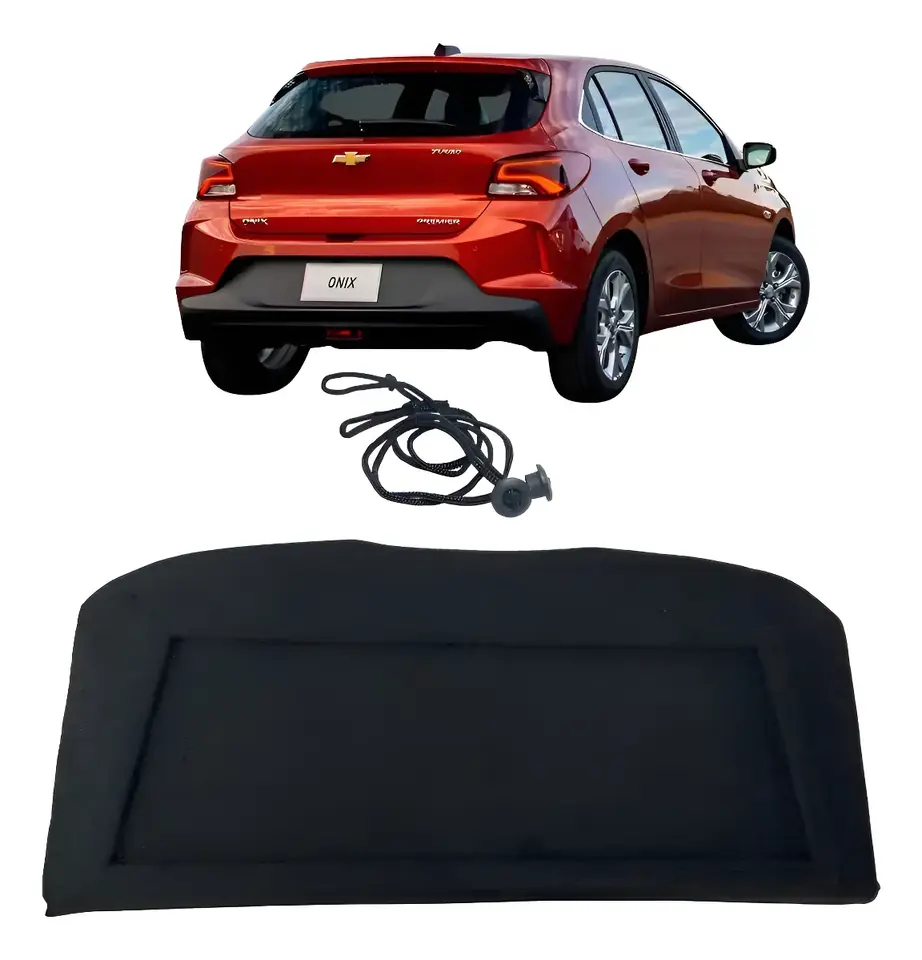 Bandeja trasera para Onix Turbo (2020–2022) – Incluye cordones
