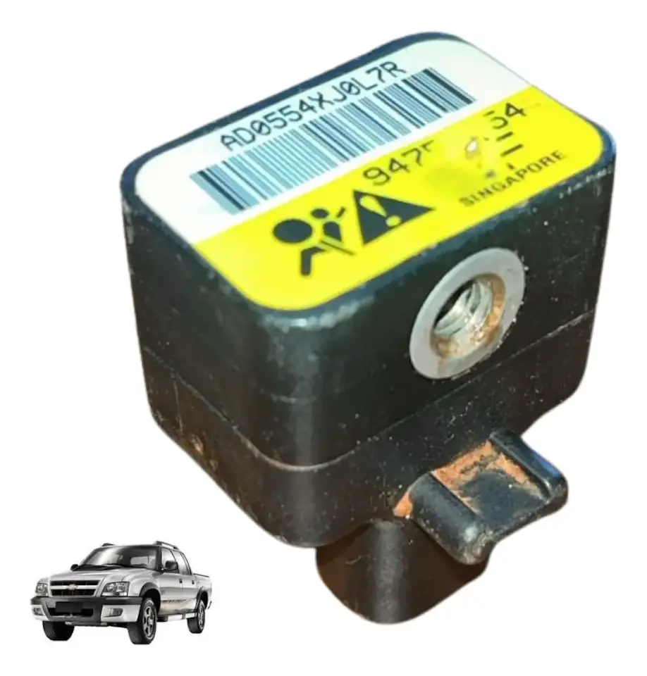 Par de sensores de airbag (derecho e izquierdo) – S10 2007–2011 – Original usados