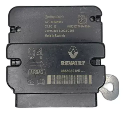 Módulo De Airbag Renault Duster Oroch 985103212r Sin Colisión usado en perfecto estado