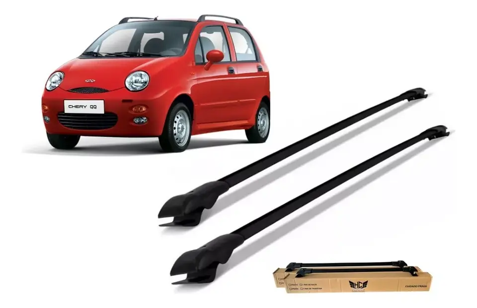 Portaequipajes delgado Chery Qq Roof Cross Rack 2011 a 2014