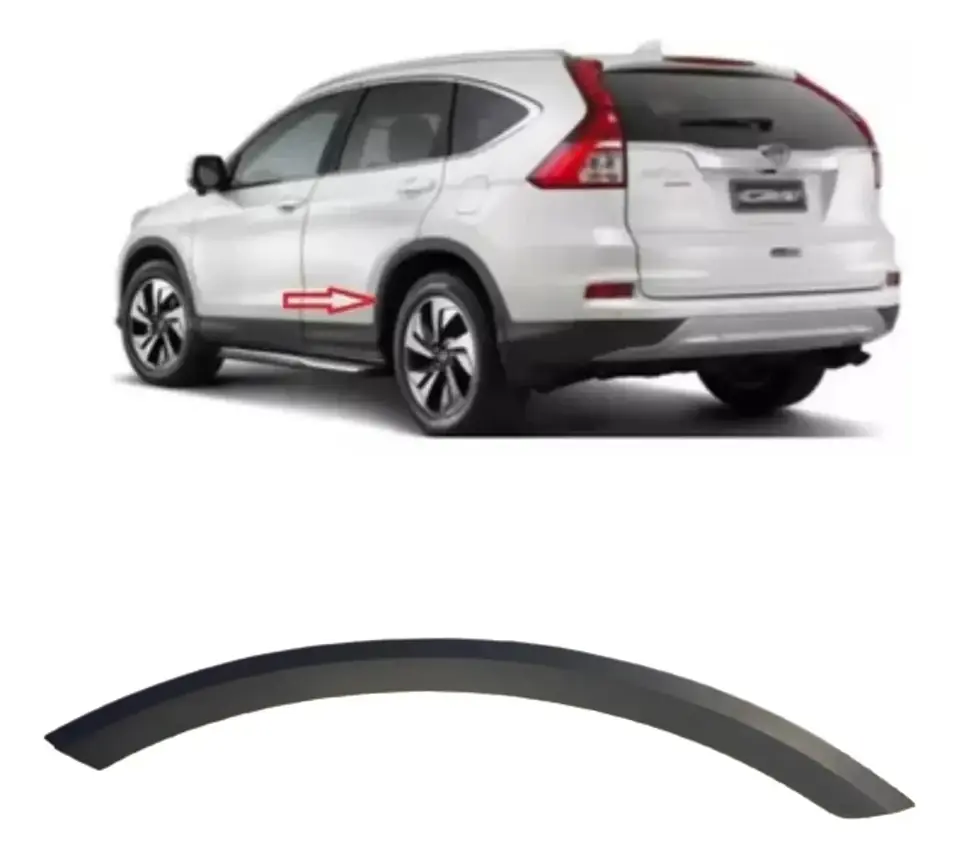 Moldura de acabado para puerta trasera de CR-V 2012-2014 izq