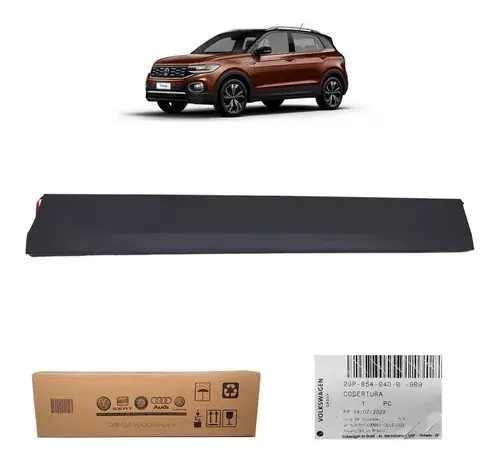 Moldura de la puerta delantera derecha vw t cross 2022
