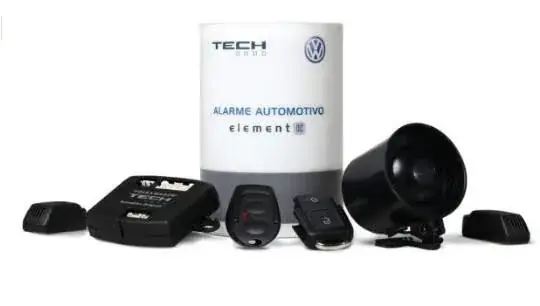 Kit de alarma original Volkswagentech Gol Voyage Fox Up Saveiro