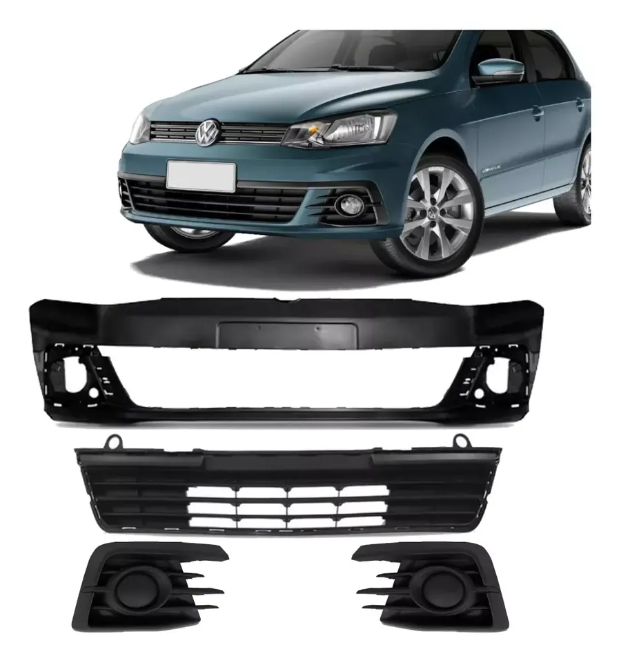 Kit Paragolpes Delantero Gol Voyage G7 2016 2017 2018 S Hole
