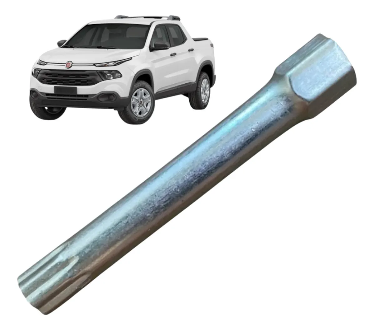 Paso Bajo Llave Rueda Ayuda Fiat Toro Original Mopar