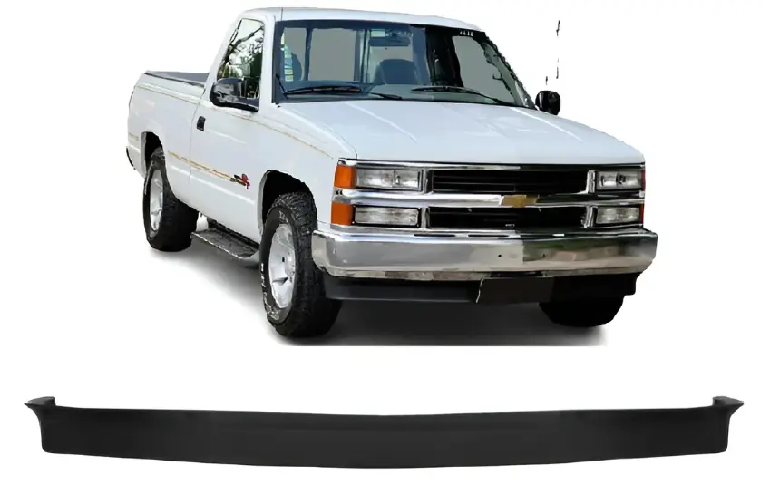 Alerón spoiler del parachoques delantero Silverado 1997 1998 1999 2000 2001 negro