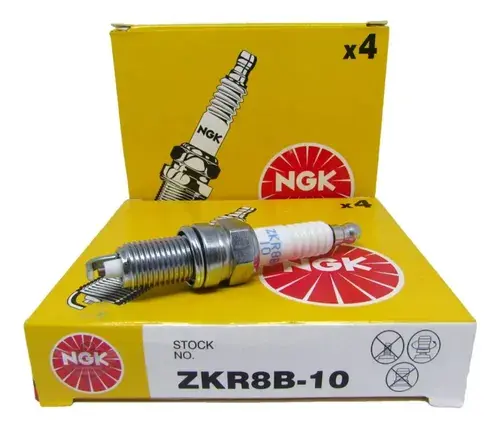 Juego de 4 Velas de Ignición NGK – Grand Siena Tetrafuel 1.4 8v Fire Evo