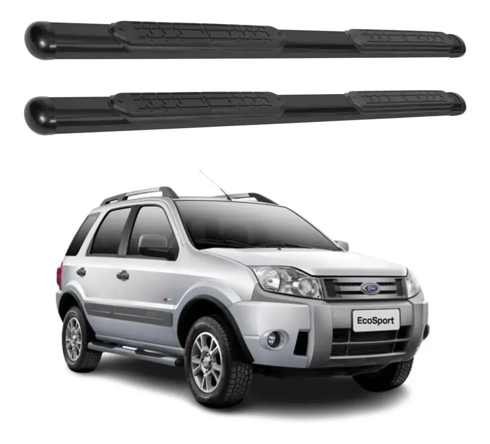 Estribo Ovalado Ecosport 2003 2004 2005 2006 2007 Negro