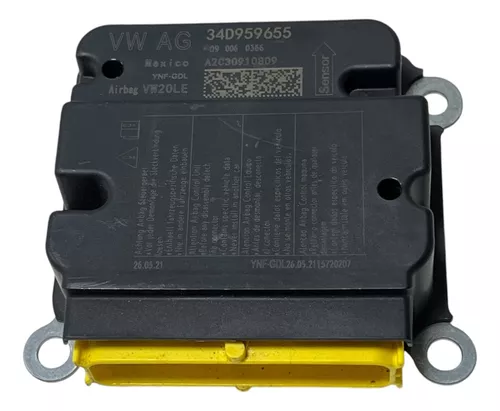 Módulo de airbag Saveiro G7 2017 2023 34D959655(seminueva)