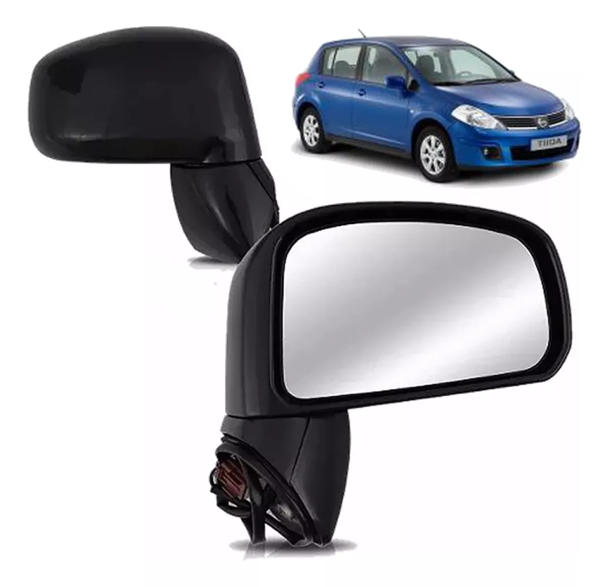 Espejo Retrovisor Derecho Nissan Tiida 2008 2009 2010 2011 2012 13