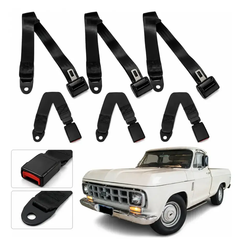 Kit completo de cinturones de seguridad delanteros para Chevrolet C10/D10