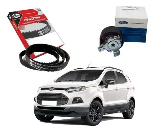 Kit tensor de correa de distribución. Ecosport 1.6 2013 a 2017