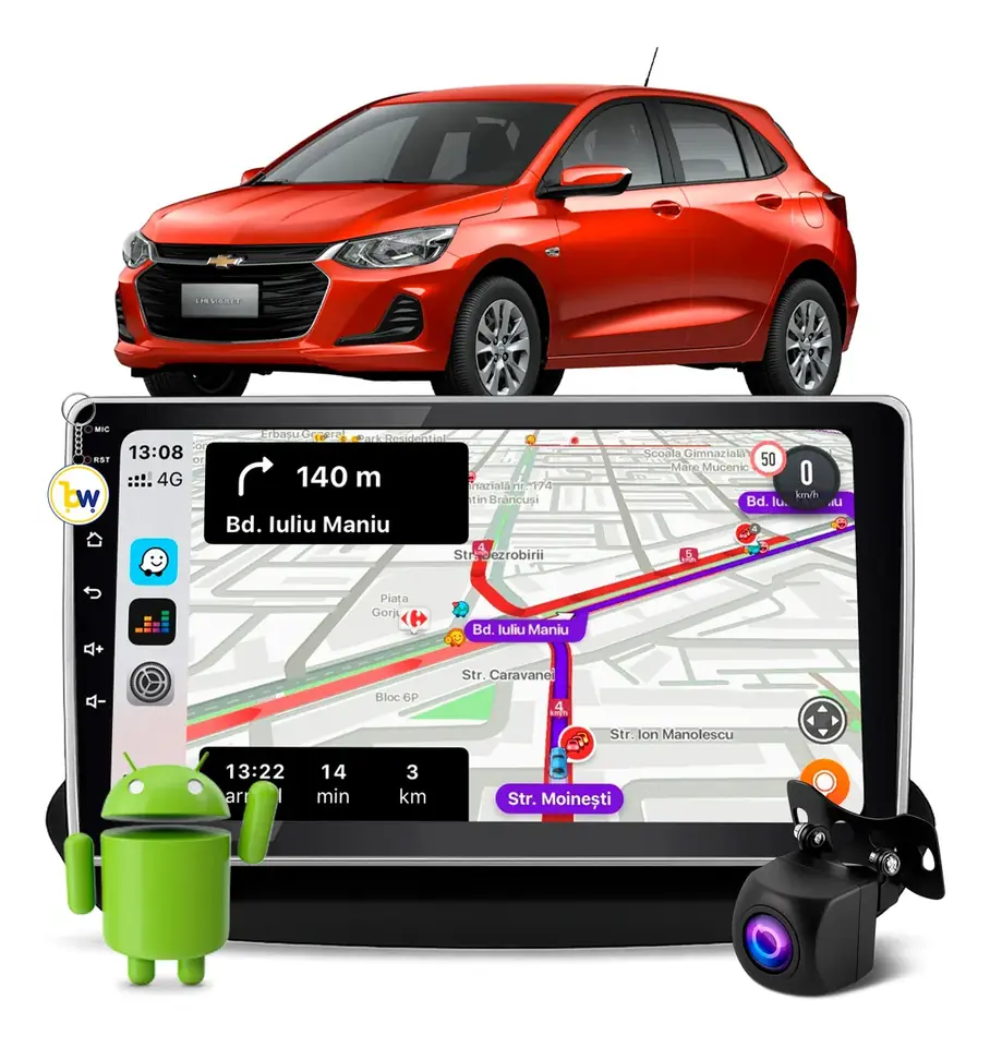 Kit Multimedia 9 Android Gps Bt Onix 21 2022 2023 2024 2025