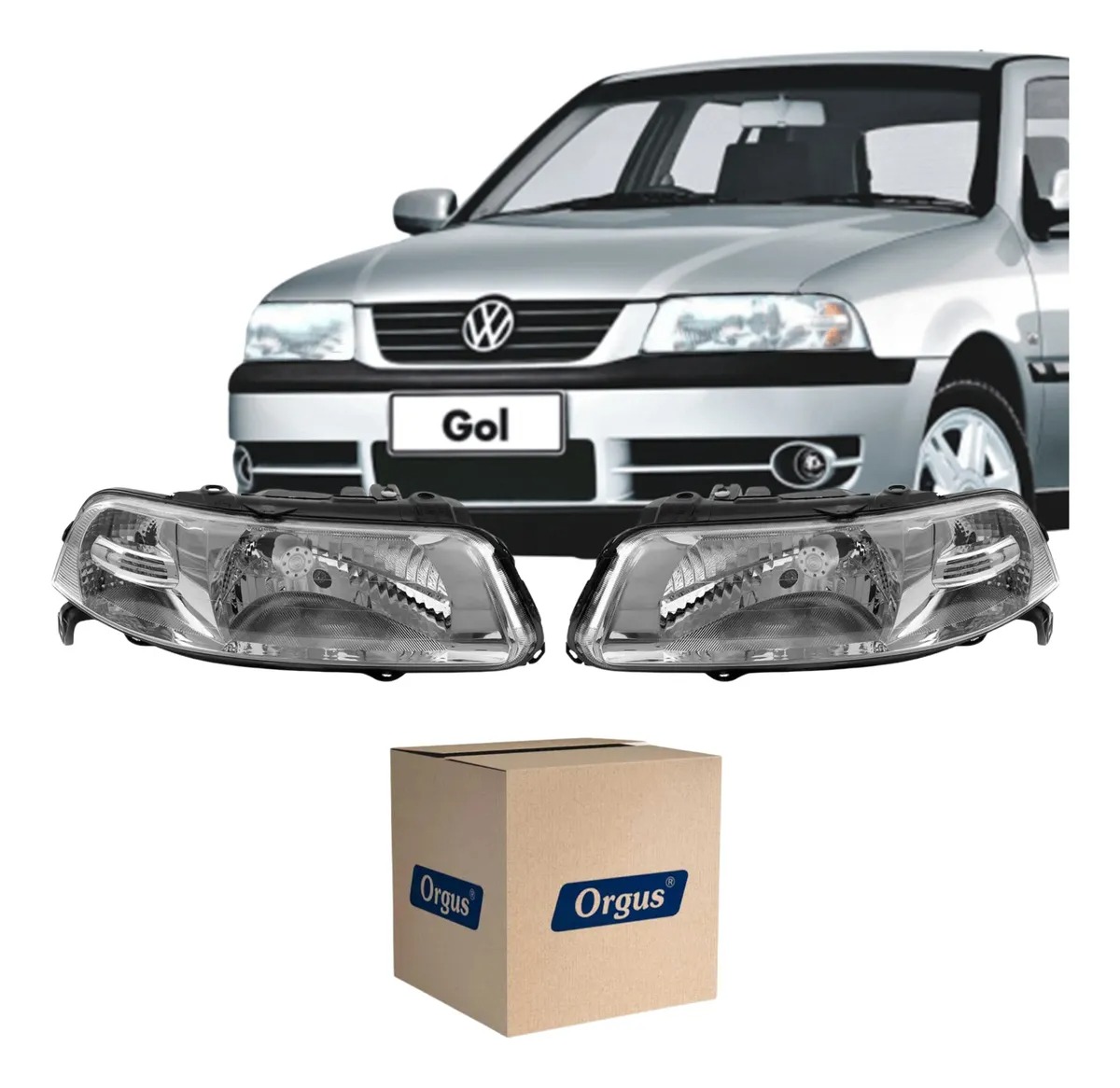 Par Farol Gol G3 1999 2000 2001 2002 2003 2004 2005 Orgus - Ambos Lados