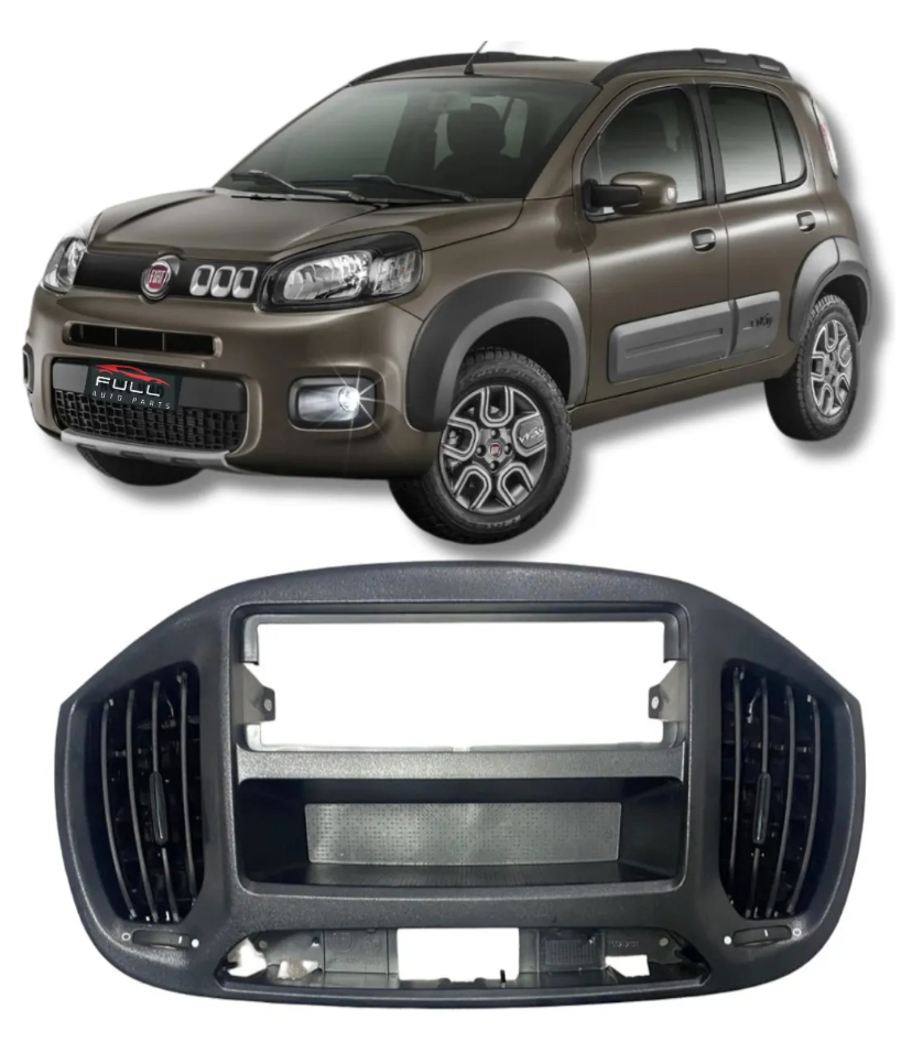 Difusor De Aire Panel Gris Fiat Novo Uno 2015/2018