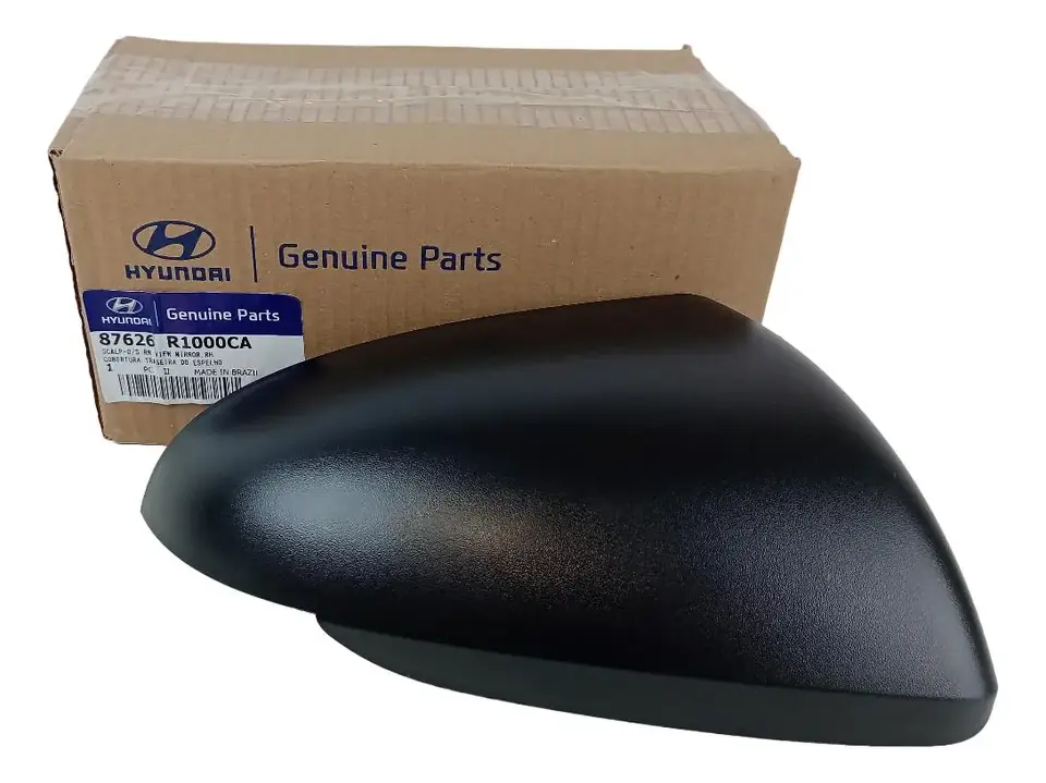 Cubierta de espejo retrovisor original de Hyundai HB20 (2020–2025) para el lado del pasajero