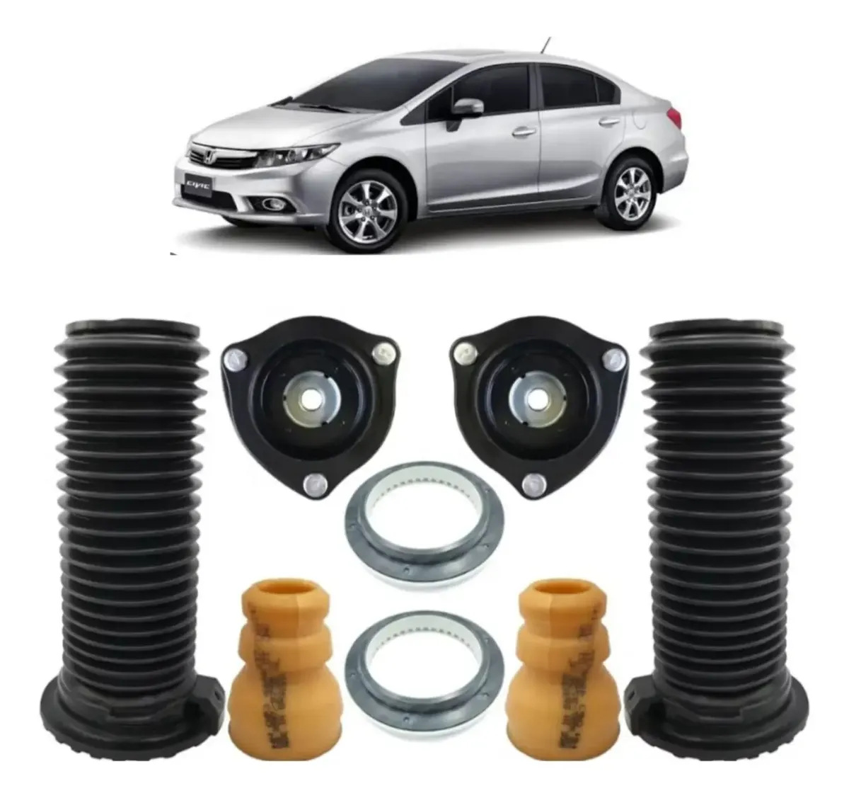 Kit de Suspensión Delantera (Cazoletas+ Componentes) para Honda Civic (2013–2016)