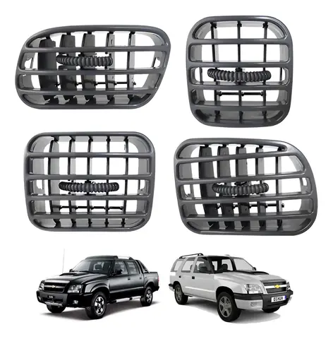 Kit de 4 difusores de aire para GM S10 / Blazer (2001-2011)