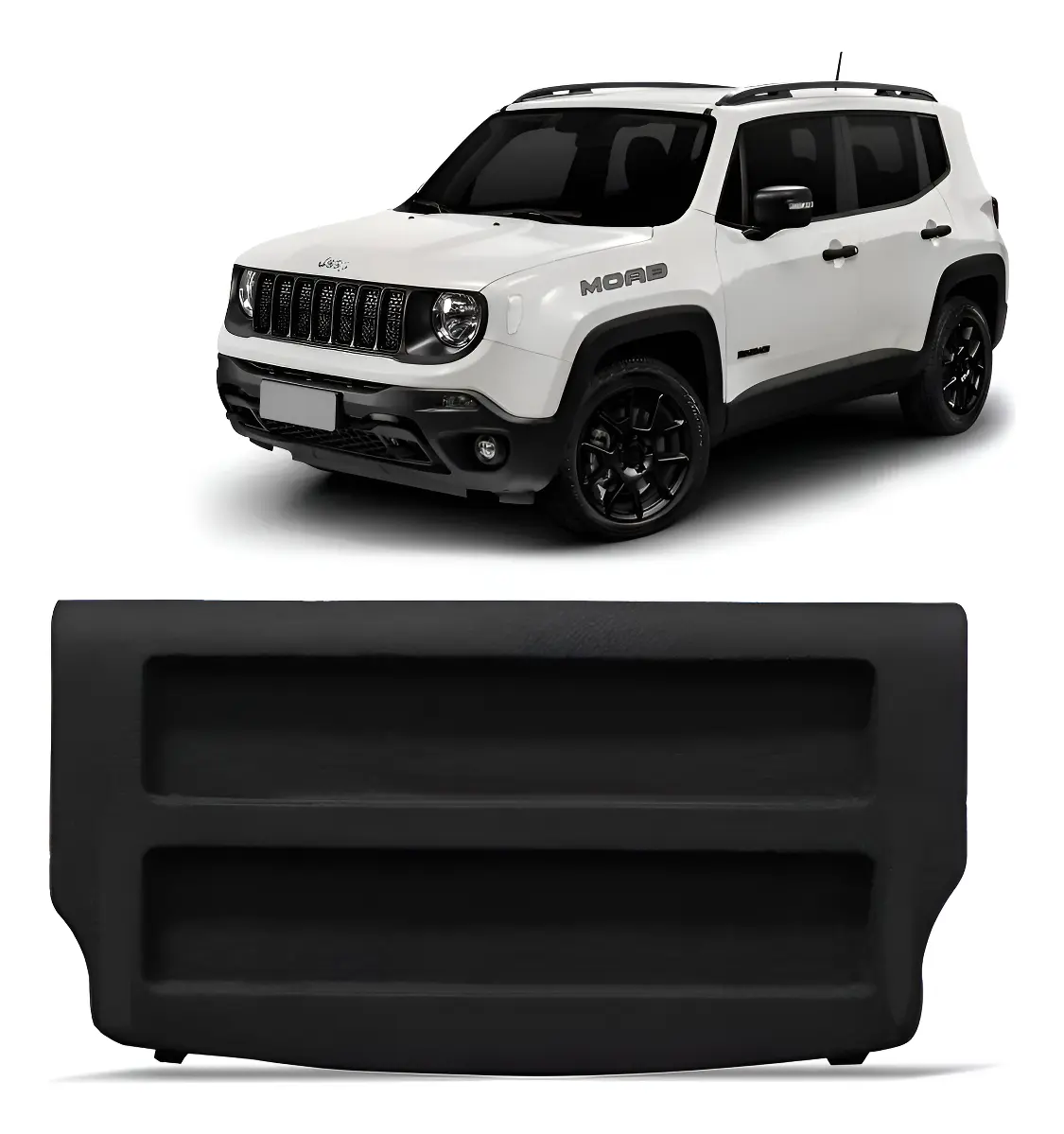 Tapa Maletero Renegade 2016 17 18 2022 Bagagito Negro