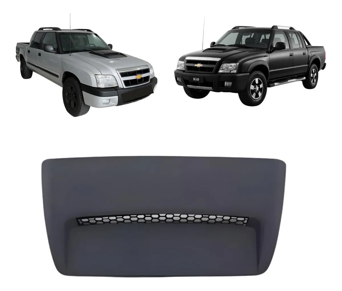 Toma de Aire de Capó (Scoop) Chevrolet S10 (2001–2011)