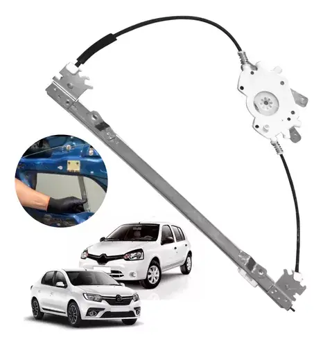 Máquina De Vidrio Eléctrica Delantera Izquierda Symbol Clio