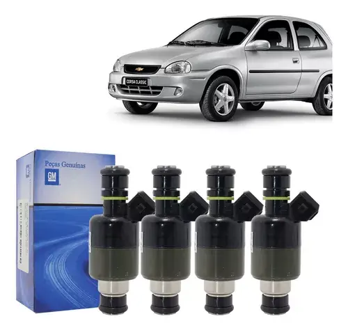 4 Inyectores Corsa 1.6 8v 17124782 Icd00110 originales