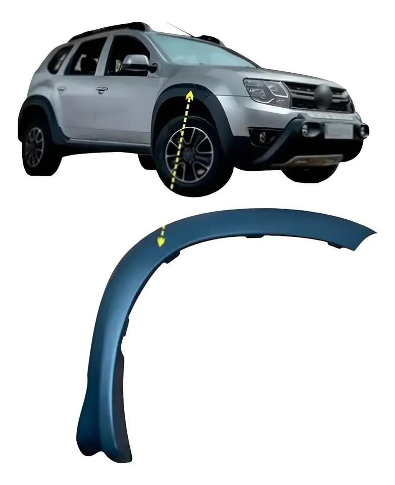 Fender  guardabarros delantero derecho Duster y Oroch hasta 2019 Tg Poli