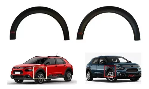 Par de marcos de guardabarros delanteros originales C4 Cactus 2020 en adelante