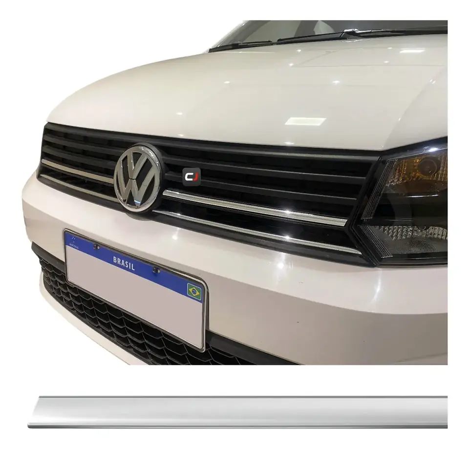 Aplicar rejilla cromada al Volkswagen Gol Saveiro Voyage G8