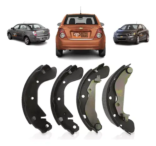 Patín de lona con freno trasero Gm Cobalt Sonic Lt Ltz Ls 2013